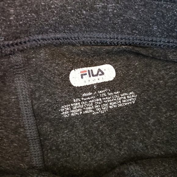 Fila | Gray Drawstring Athleisure Sweatpants Small - Picture 3 of 4
